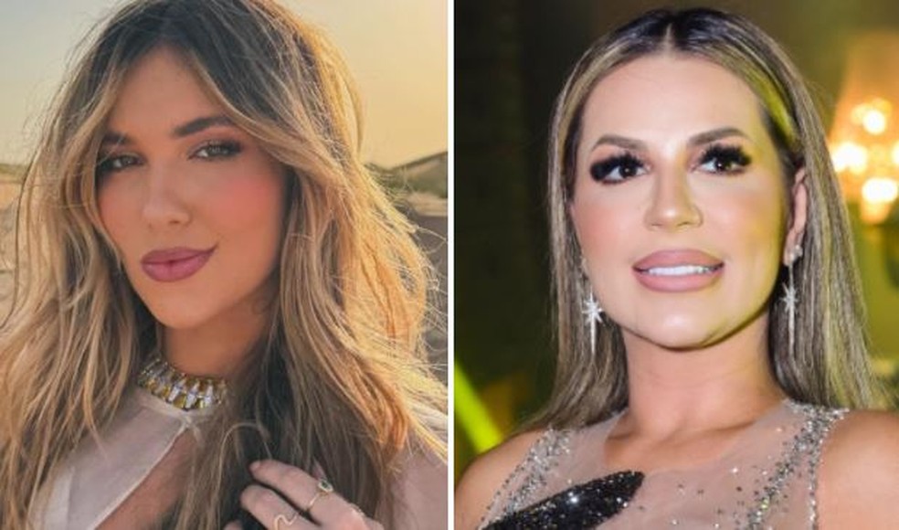 Montagem com as fotos das influenciadoras Virginia Fonseca e Deolane Bezerra — Foto: Redes sociais/Reprodução
