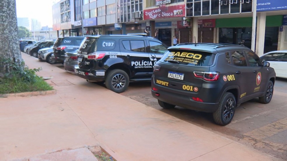 Operação do MP mira supostas irregularidades em repasse de verbas no DF — Foto: TV Globo/Reprodução