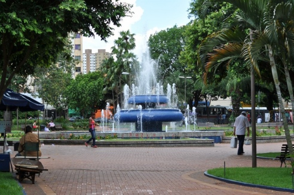 Praça Ary Coelho — Foto: PMCG/Reprodução