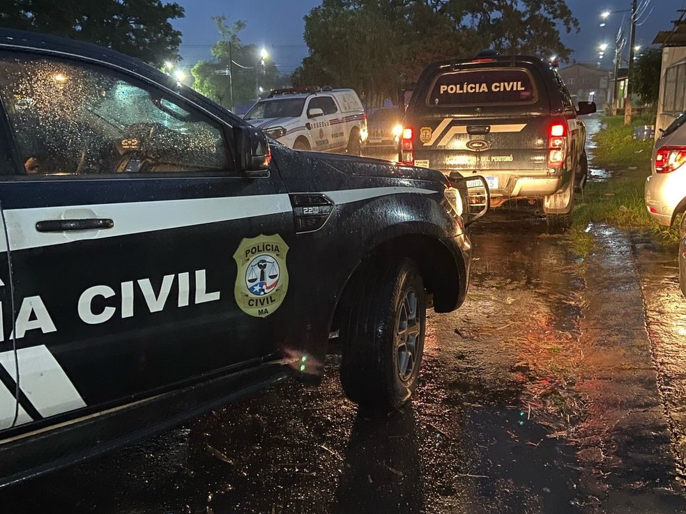 Os mandados de prisão preventiva foram cumpridos pela Polícia Civil do Maranhão, por meio da Delegacia Especial da Mulher de Santa Inês. — Foto: Divulgação/Polícia Civil do Maranhão