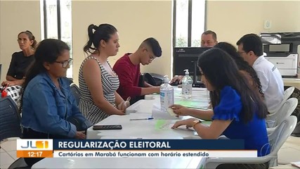 Cartórios em Marabá funcionam com horário estendido para a regularização eleitoral