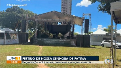 Festejo de Nossa Senhora de Fátima é realizado em Palmas