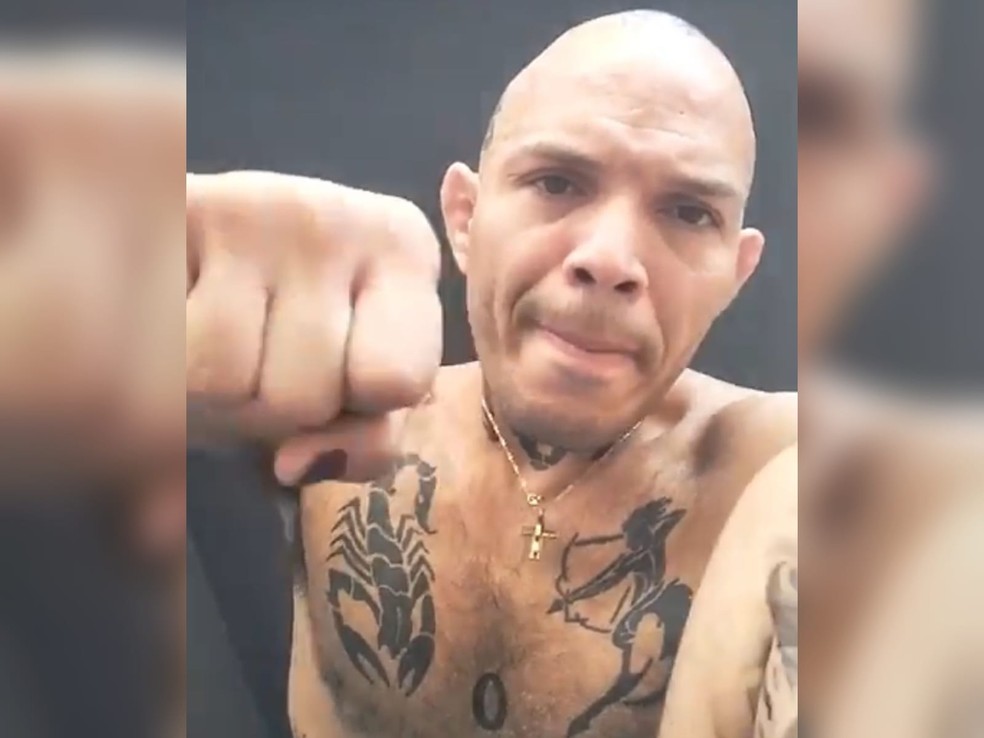Lucas Amorim Magalhães, de 39 anos, preso por suspeita de matar um idoso de 91 anos e ferir ao menos outras três pessoas em um condomínio em Fortaleza. — Foto: Arquivo pessoal