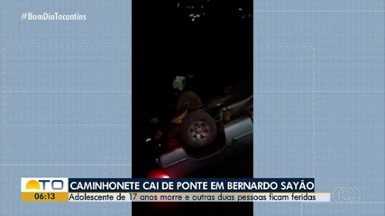 Adolescente morre em acidente de trânsito em Bernardo Sayão