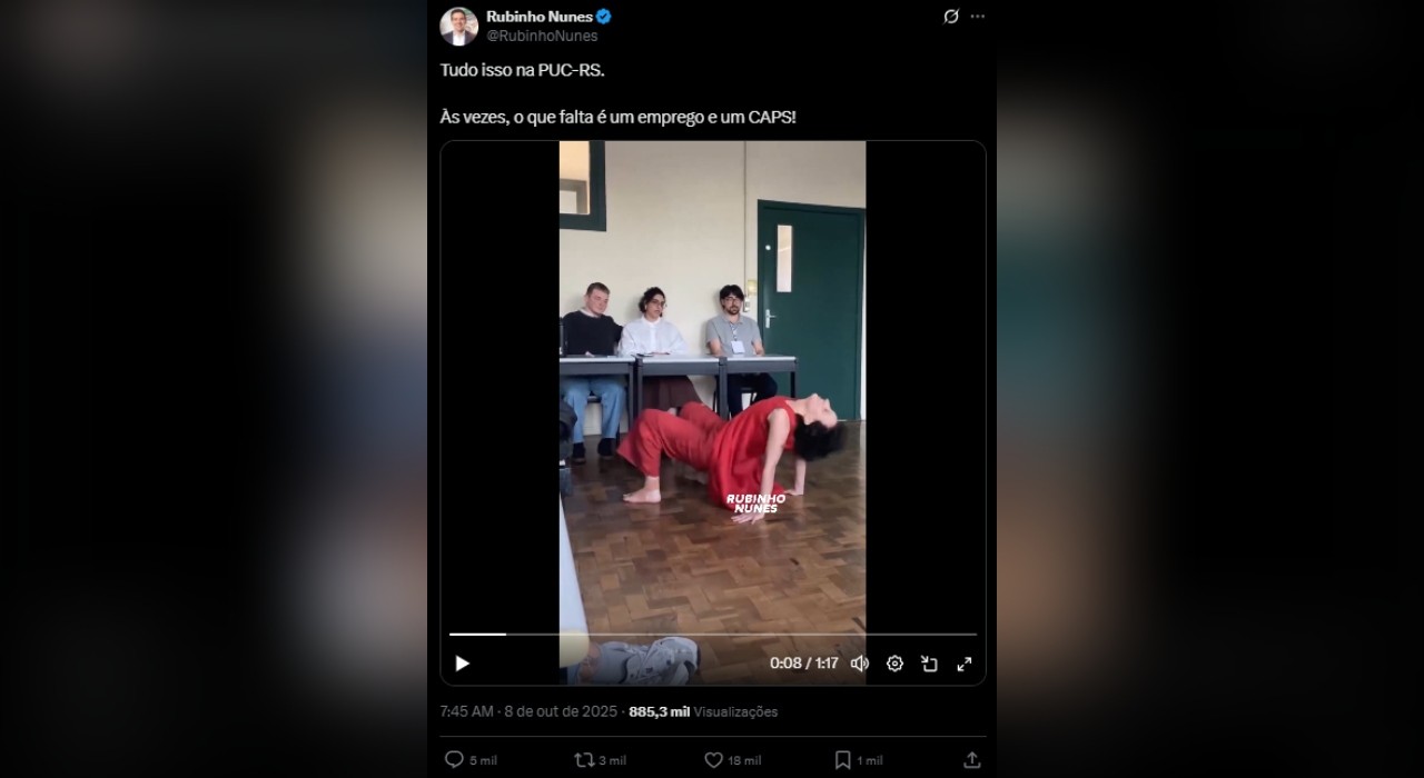 Artista denuncia cyberbullying e transfobia após vídeo de apresentação do mestrado viralizar: 'Encarnou o capeta'