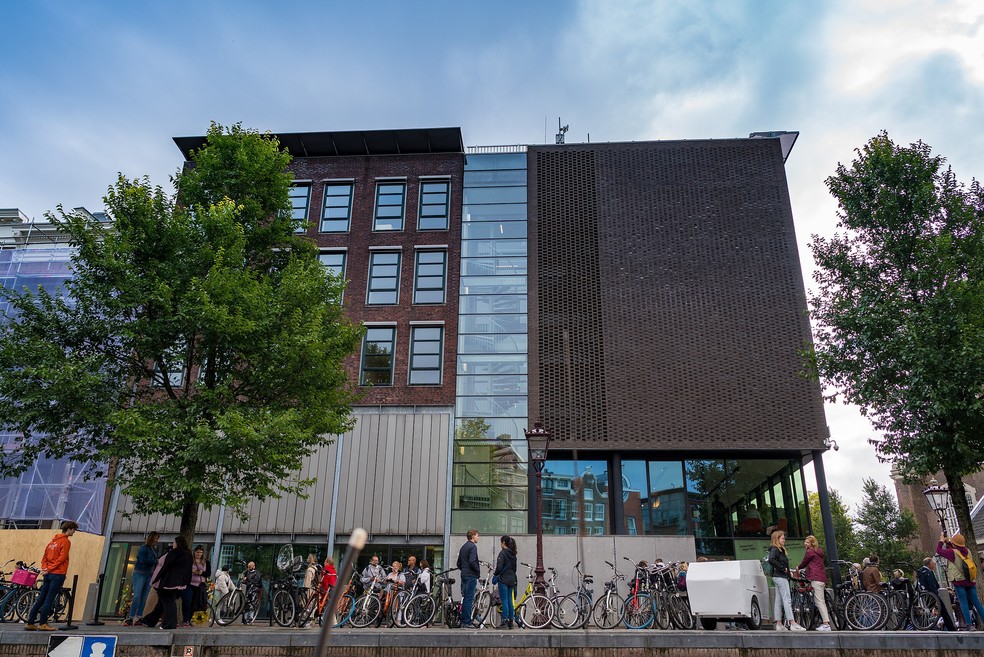 Museu Casa Anne Frank, em Amsterdã, em foto de setembro de 2022 — Foto: Nan Palmero/Wikimedia Commons