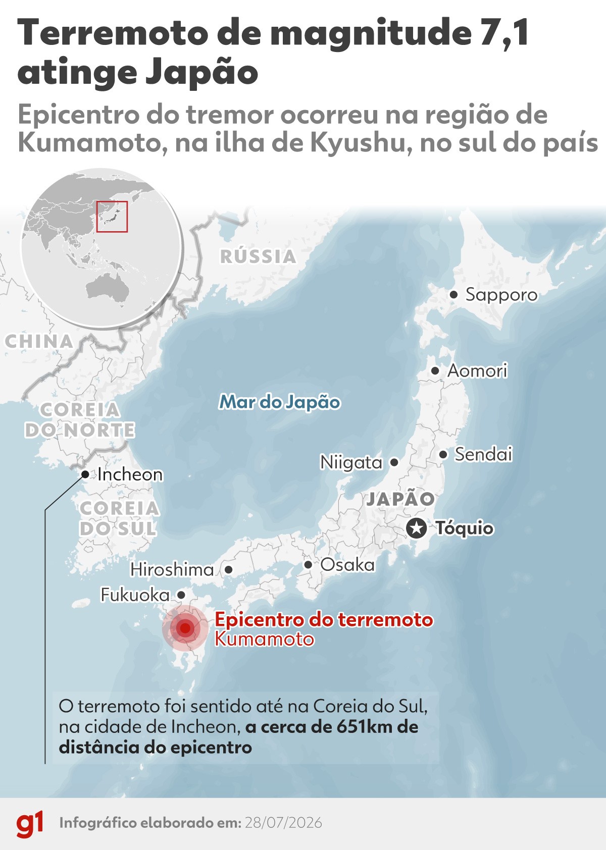 Terremoto no Japão: explosão em shopping deixa mortos, diz imprensa local
