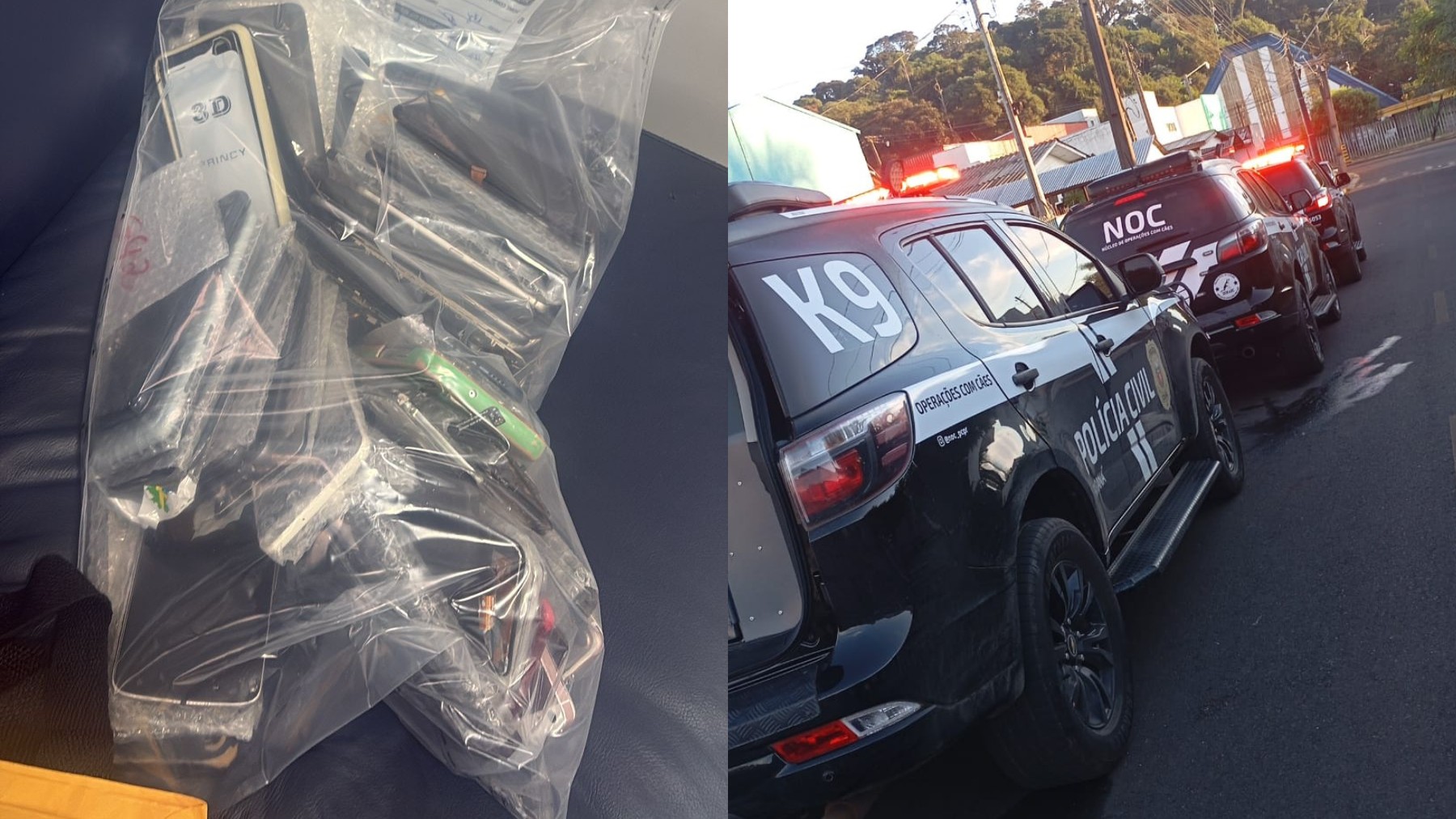 Terceirizados de penitenciária no Paraná cobravam R$ 10 mil de presos para liberar entrada de celulares em celas; suspeito está foragido