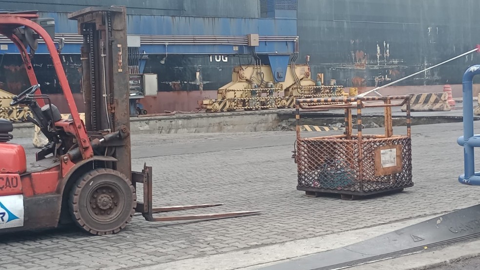 Não houve feridos nem interferências no funcionamento do Porto — Foto: Reprodução