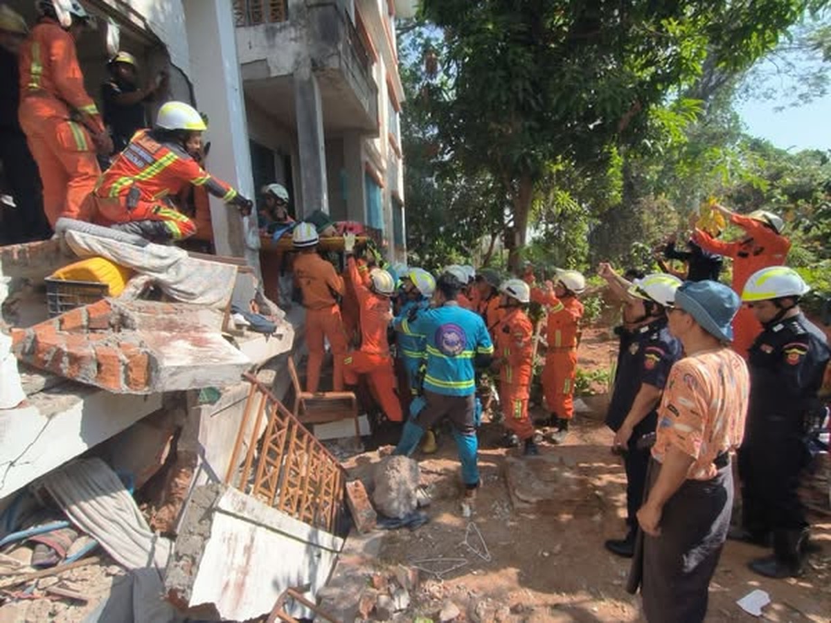 Terremoto em Mianmar: mulher é resgatada após passar 91 horas sob os escombros