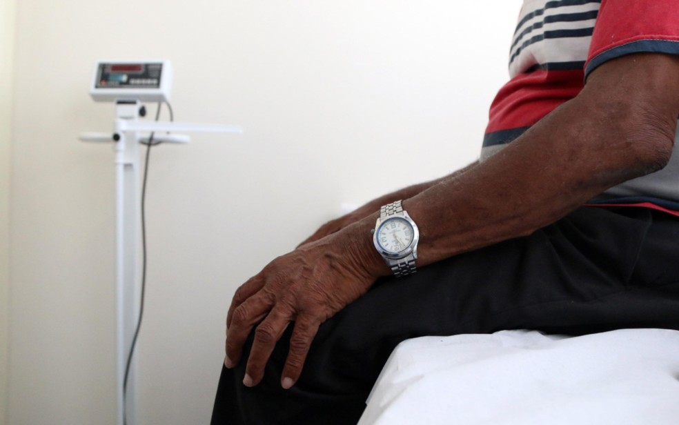 CRIO realiza mutirão com consultas gratuitas para prevenção do câncer de próstata, em Fortaleza. — Foto: Bruno Concha/Secom