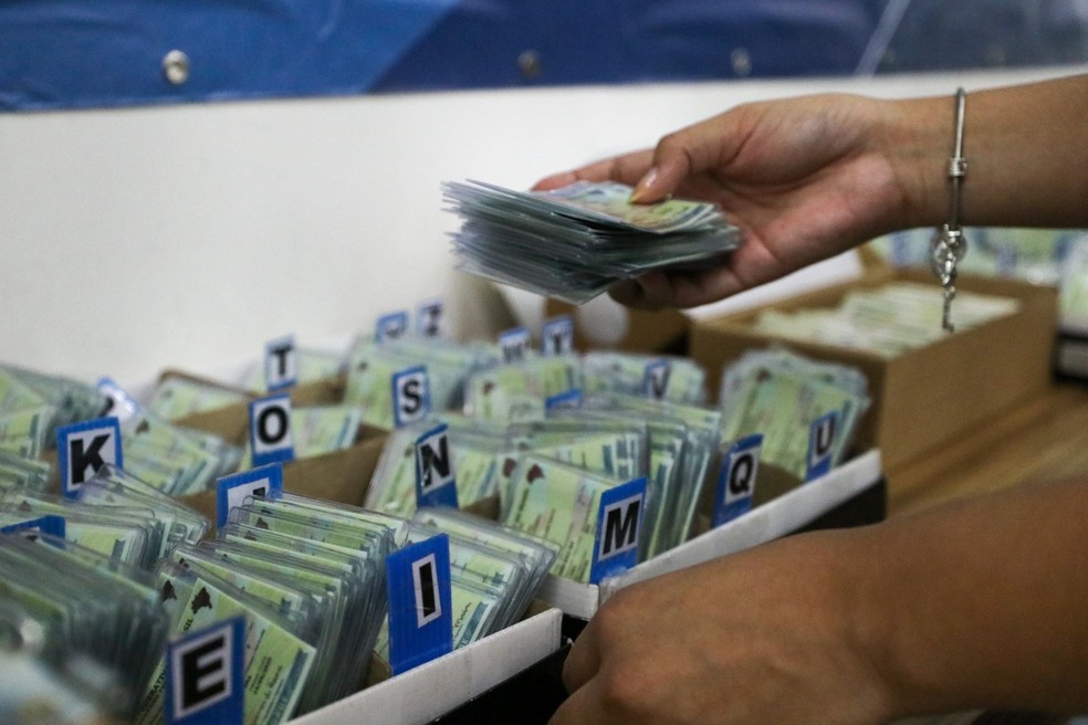 Carteira de Identidade Nacional, novo RG — Foto: Divulgação