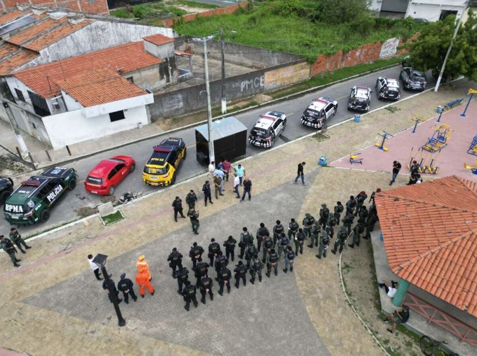 Operação Ethos começou na cidade de Sobral. — Foto: SSPDS/Divulgação