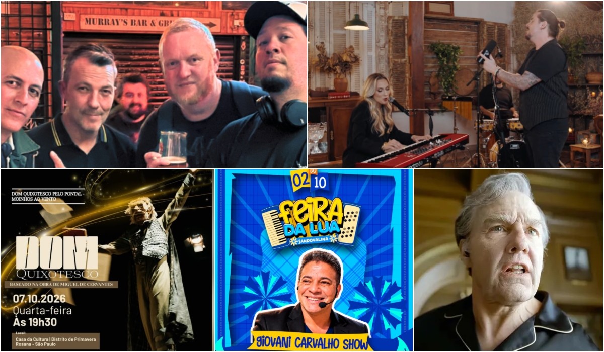 Shows, espetáculos teatrais, feiras e estreia no cinema: confira as principais atrações culturais do Oeste Paulista 