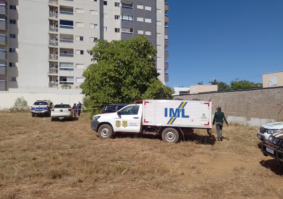 Corpo de Odilon Alves Evangelista foi encontrado na região sul de Palmas  Foto: Evandro Mendes / TV Anhanguera