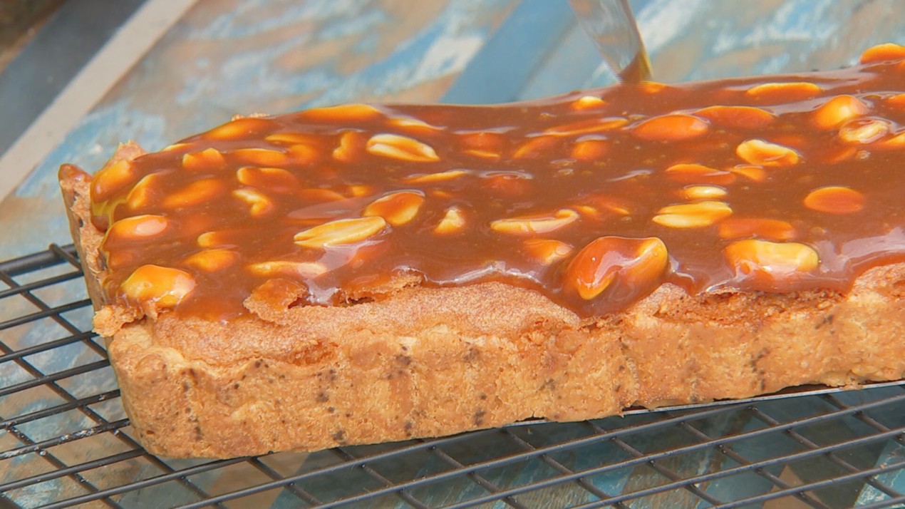 Receita Nosso Campo: aprenda a fazer uma deliciosa torta de pé de moleque