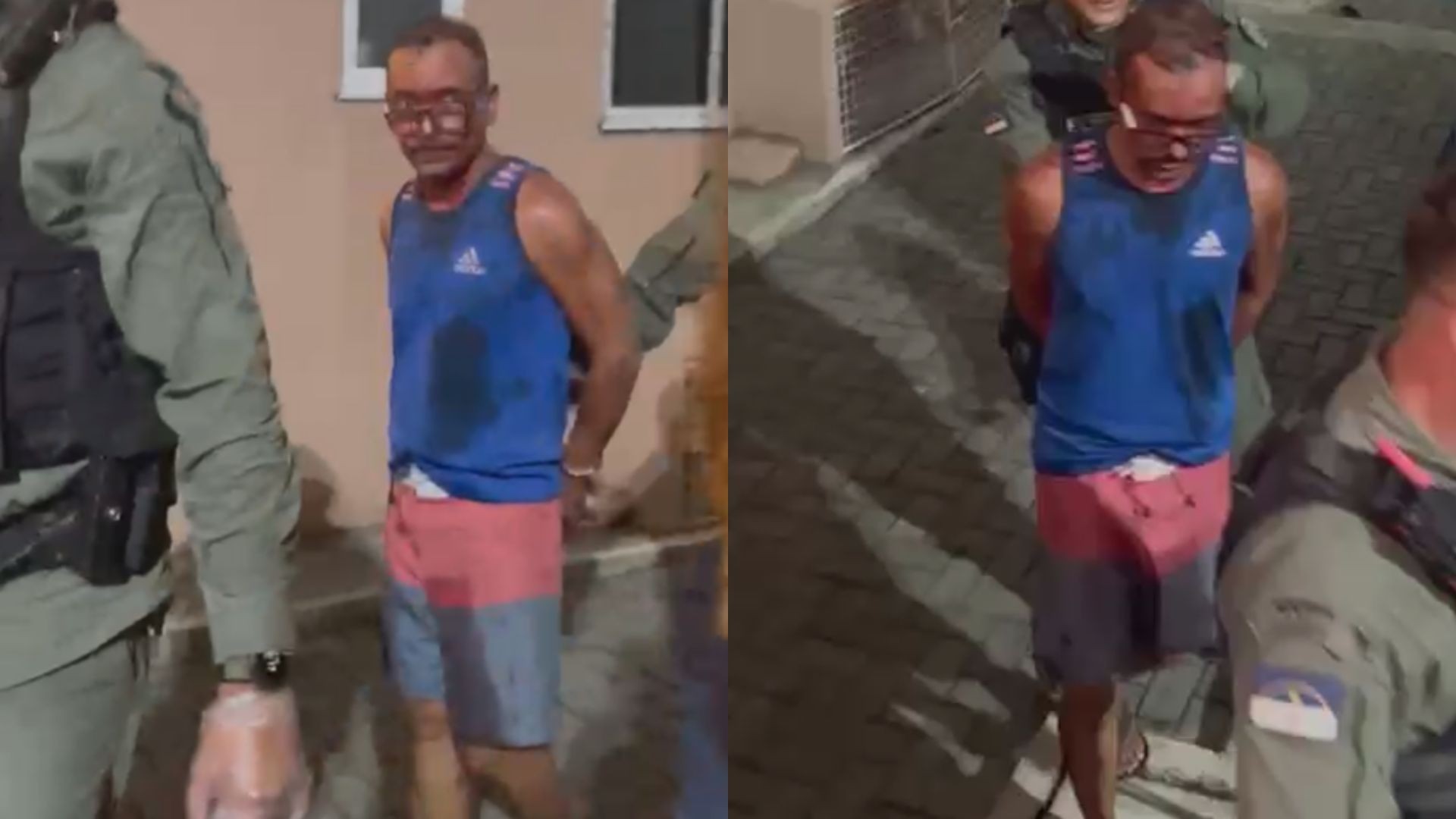 Homem esfaqueia ex-companheira dentro de casa no Grande Recife; vídeo mostra prisão em flagrante