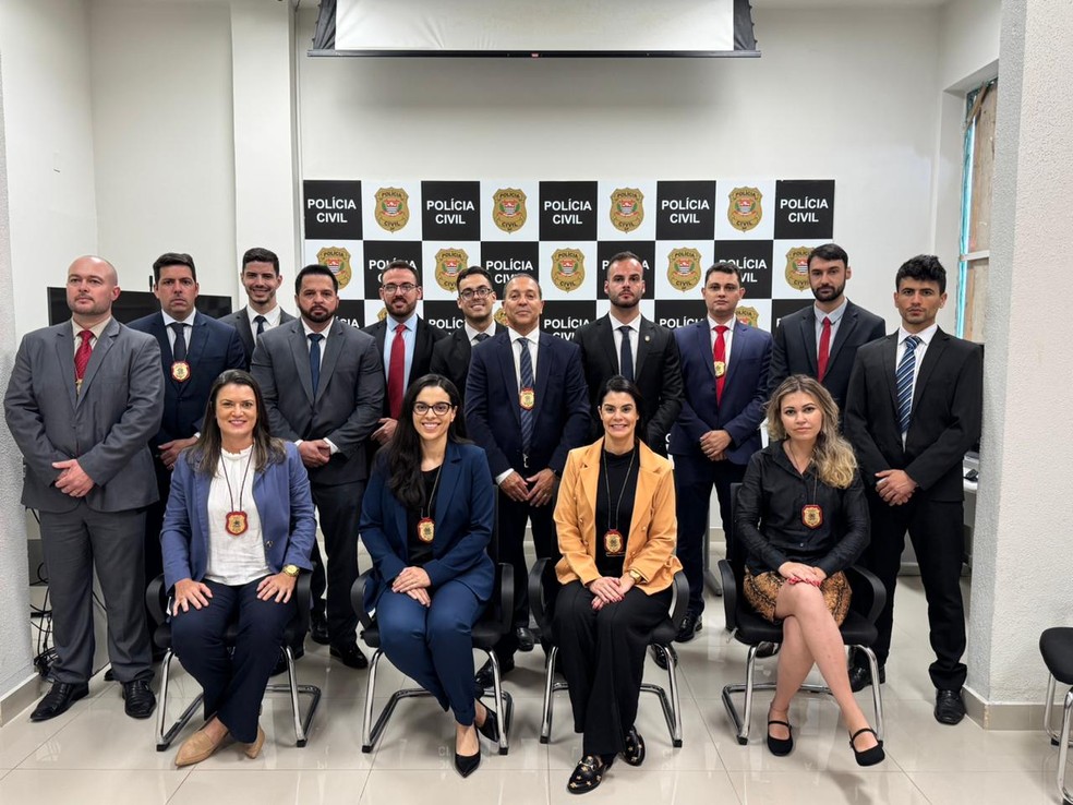 Baixada Santista e Vale do Ribeira recebem 14 novos delegados — Foto: Polícia Civil