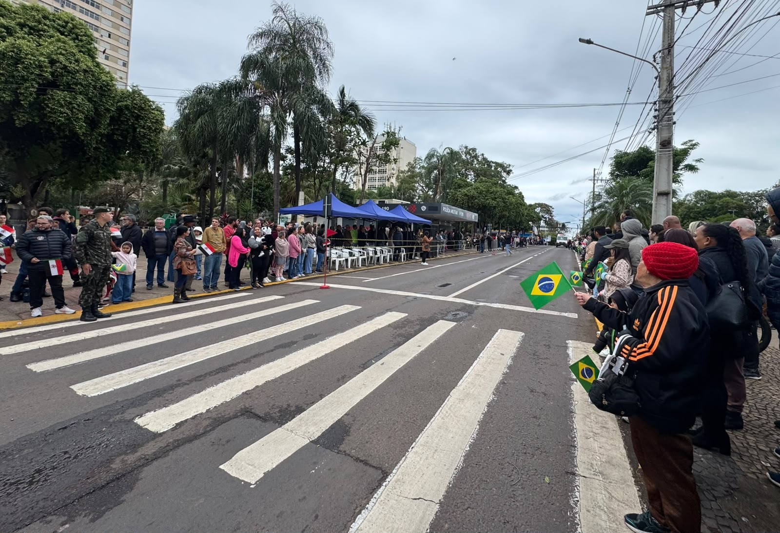 Escoteiros, polícia e Forças Armadas: quase 200 integrantes participam do desfile da Independência em Prudente