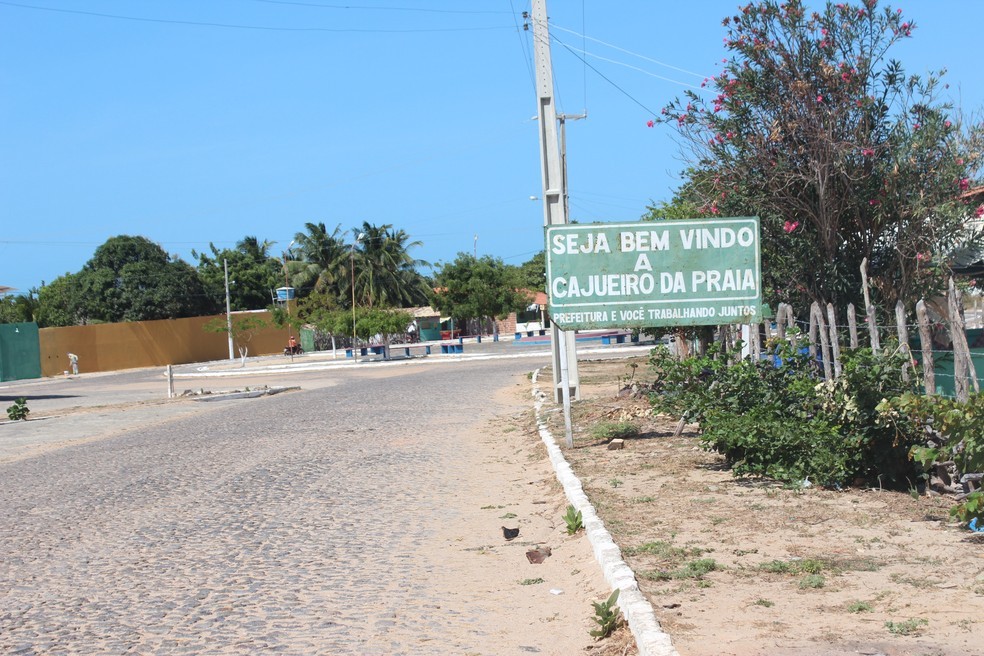 Crime aconteceu em Cajueiro da Praia — Foto: Foto: Patrícia Andrade/g1