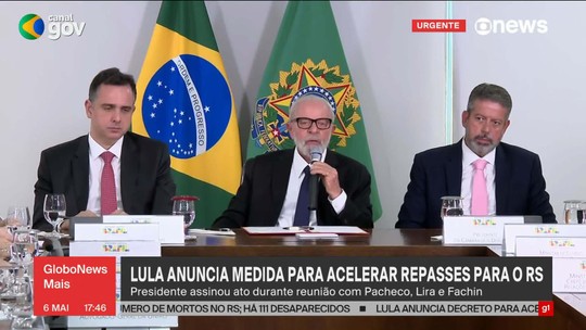 Lula decreta medida para acelerar repasses ao RS - Programa: GloboNews Mais 