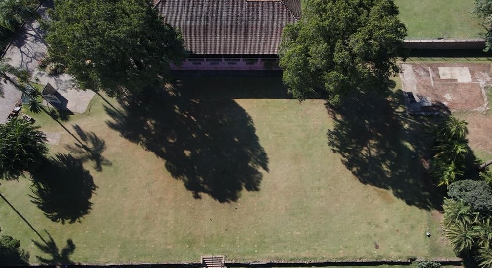 EPTV fez imagens exclusivas da Fazenda Santa Margarida — Foto: Reprodução/EPTV