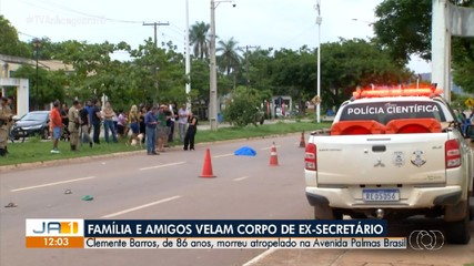 Corpo de ex-secretário que morreu atropelado é velado na Câmara de Palmas