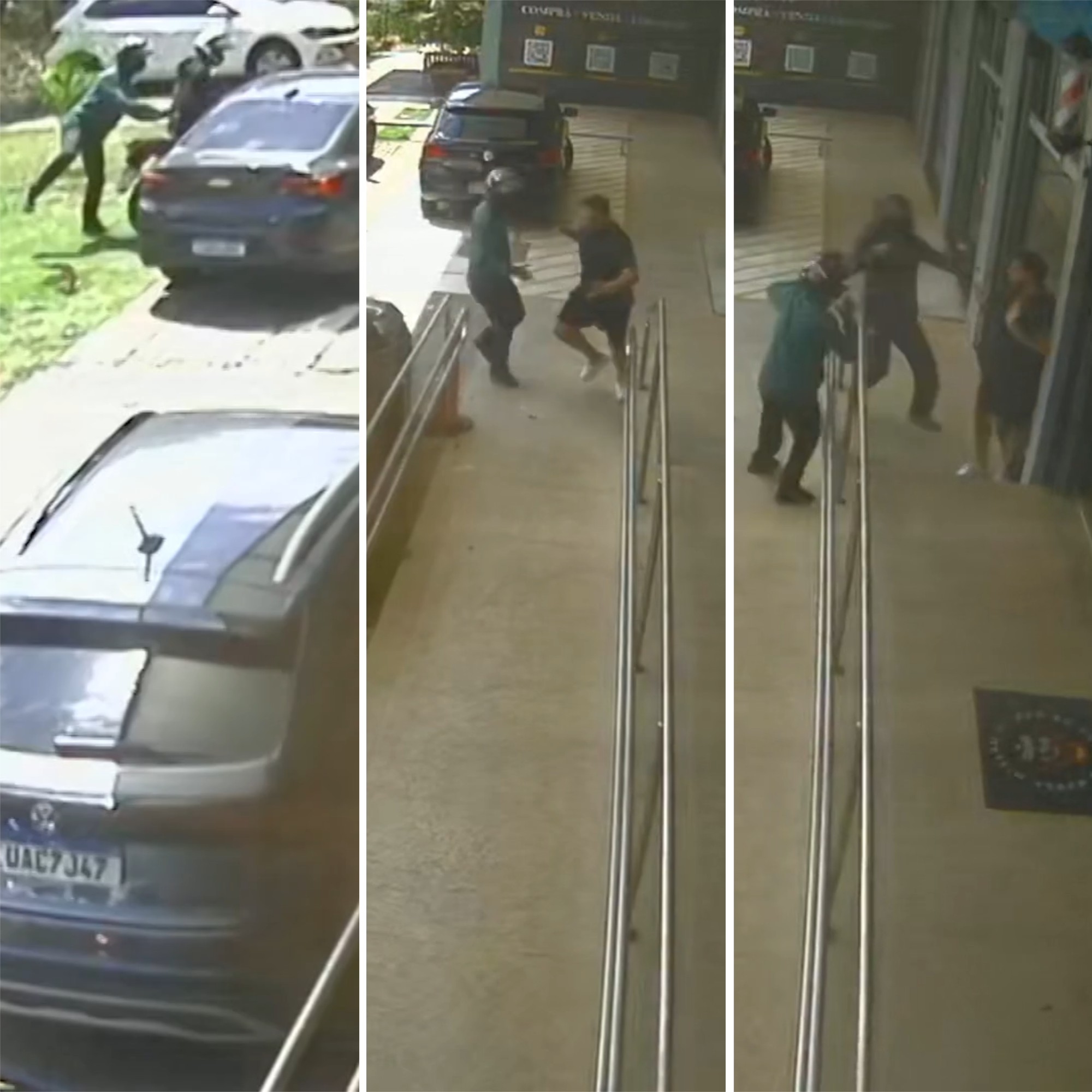 Homem é perseguido e agredido durante roubo de corrente de ouro avaliada em R$ 50 mil em BH; VÍDEO