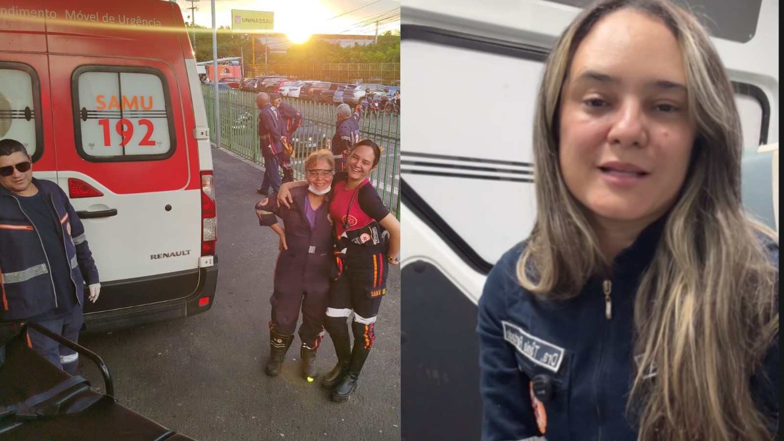 Médica do SAMU salva bebê de 1 mês de engasgo após mãe encontrar ambulância com pneu furado