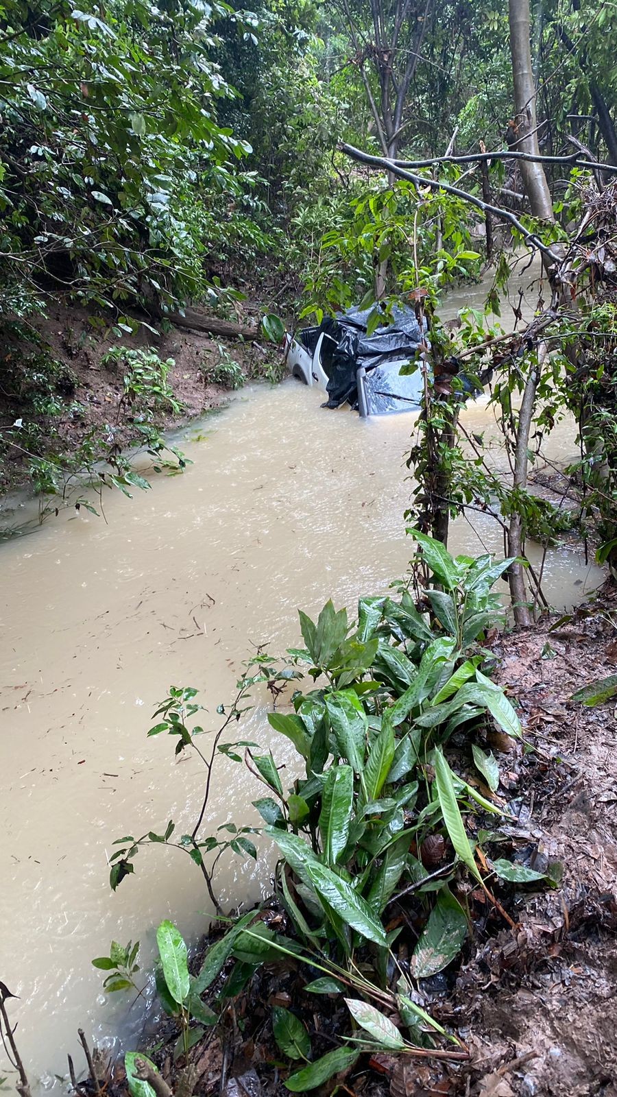 Corpo de recém-nascido levado pela água em acidente no Uiramutã é encontrado