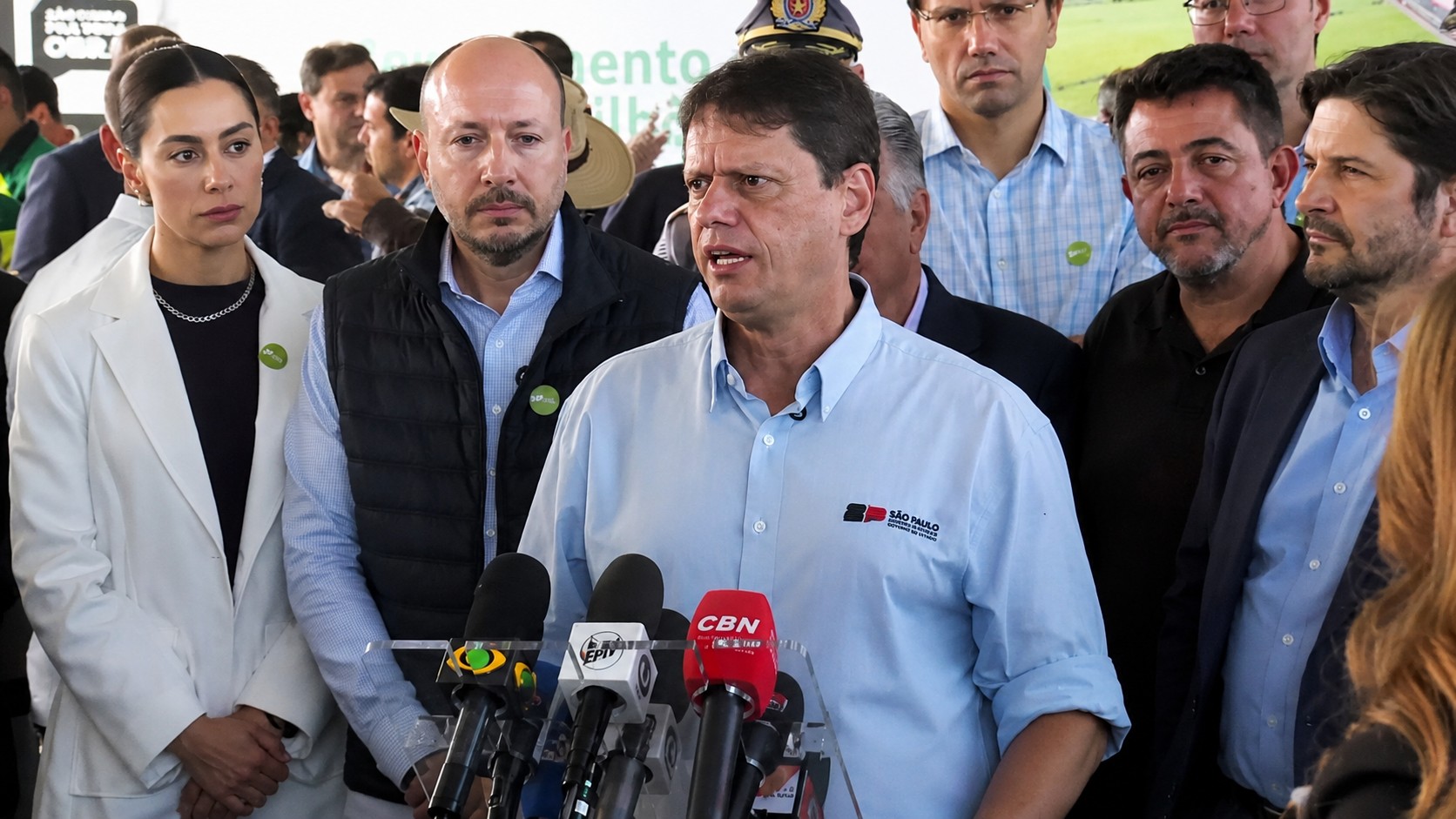 Tarcísio chama de 'sem sentido' tarifa de 25% dos EUA sobre produtos brasileiros