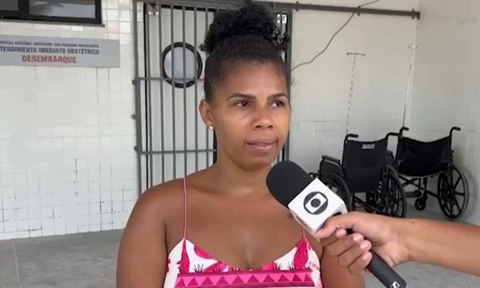 Gestantes enfretam dificuldade para atendimento após equipe médica de hospital da BA pedir demisão coletiva — Foto: Reprodução/TV Santa Cruz