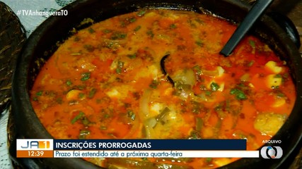 Inscrições para o Festival Gastronômico e Taquaruçu são prorrogadas