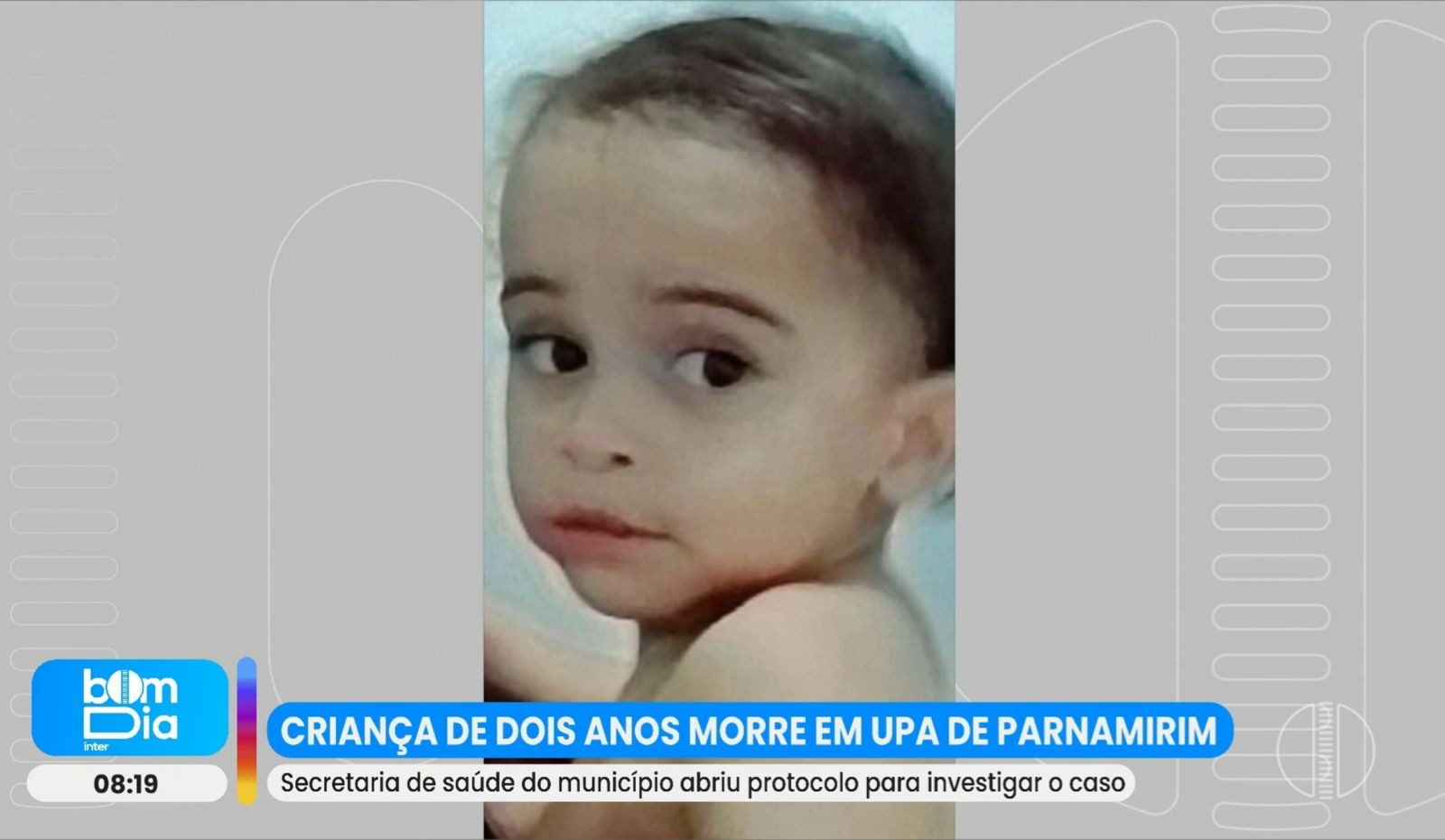 Criança de 2 anos morre após atendimento em UPA de Parnamirim; caso é investigado