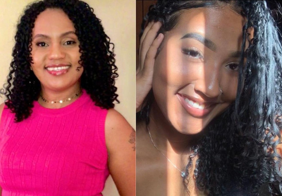 Flávia Carneiro (à esquerda) e Ana Clara Santos (à direita) sobreviveram ao acidente com mais de 20 mortos na Bahia — Foto: Arte/g1