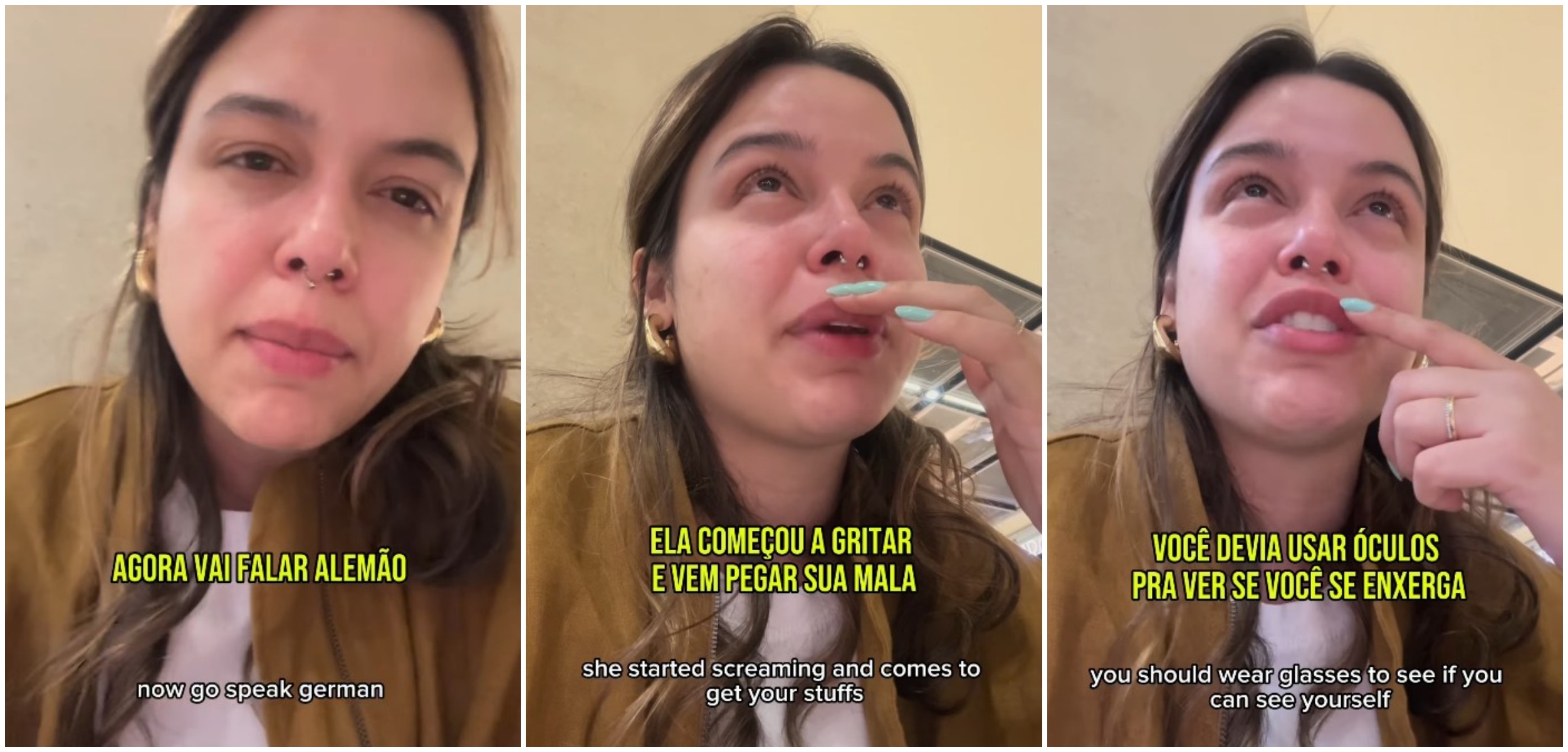 Humorista brasileira relata ter sofrido preconceito de funcionária de companhia aérea no aeroporto de Berlim
