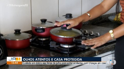 Férias escolares exigem atenção redobrada com crianças em casa