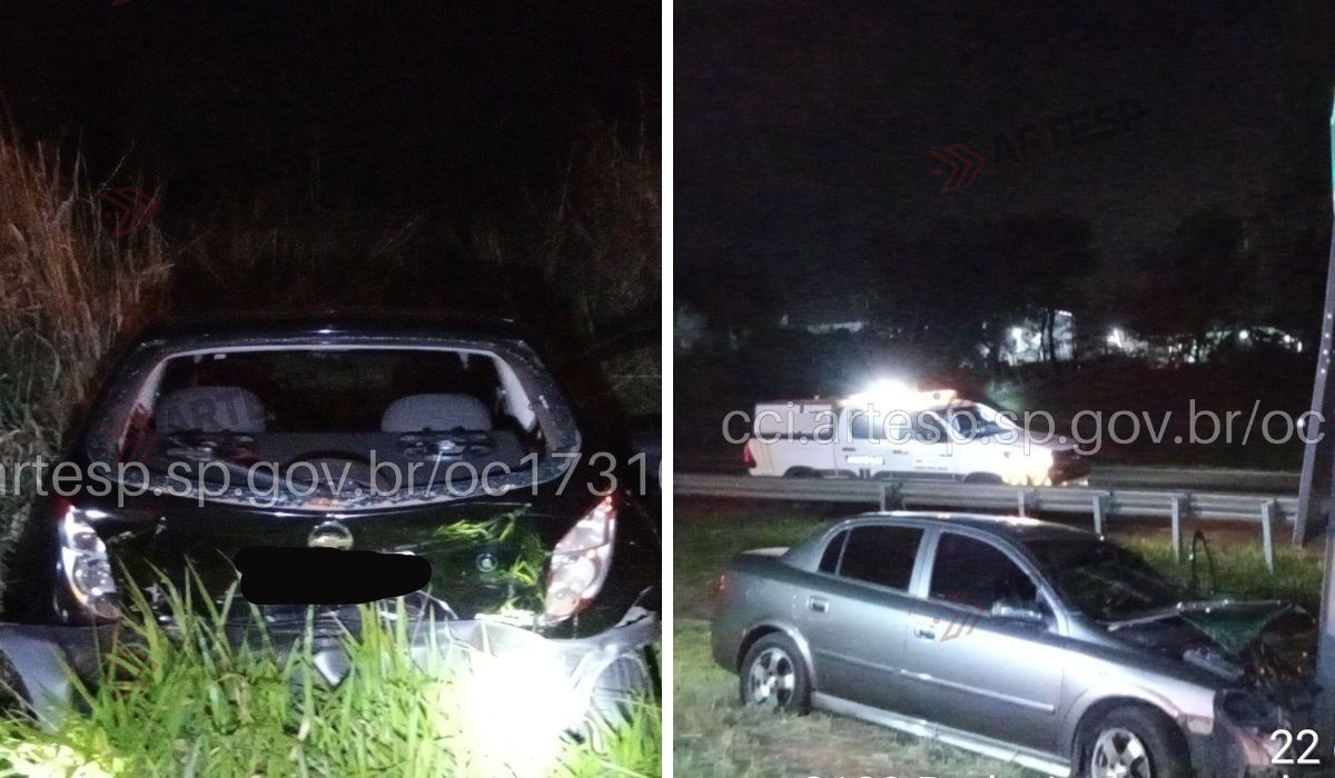 Batida entre dois carros mata uma pessoa na Rodovia Campinas-Mogi