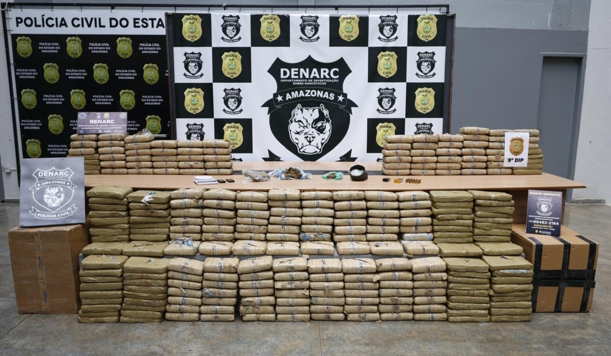 Mais de 6 toneladas de drogas são apreendidas no primeiro semestre de 2026