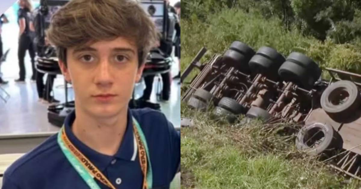 Morte de herdeiro do Grupo Barigüi em acidente no Paraná: caminhão que causou engavetamento foi autuado por má conservação, diz PRF