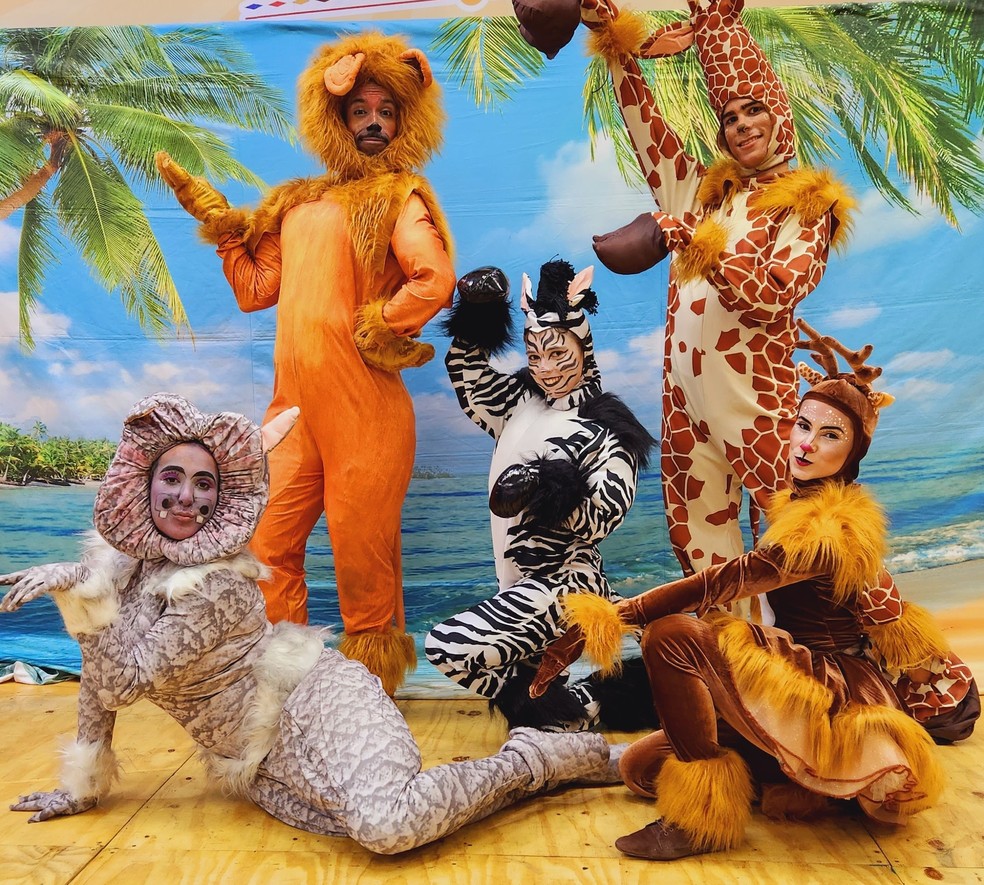 Espetáculo “Férias dos animais” — Foto: Divulgação