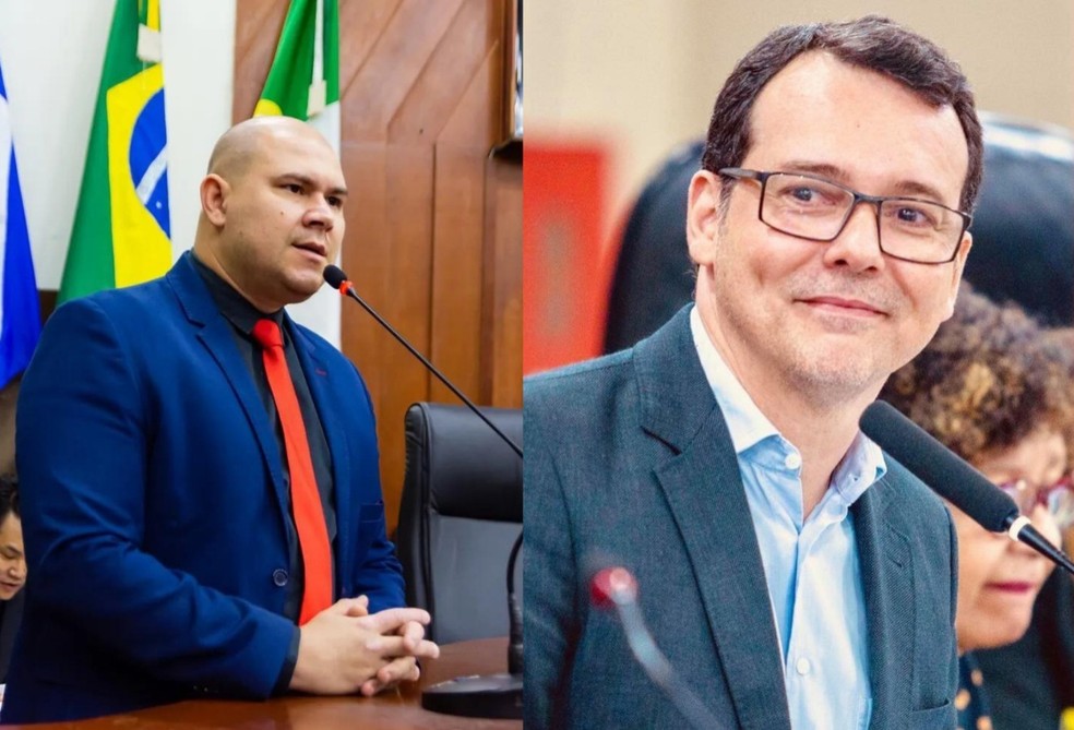 Abílio Brunini (PL) x Lúdio Cabral (PT) — Foto: Reprodução