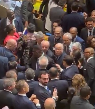 Rubio vai até a Lula em plenário da Assembleia Geral da ONU 