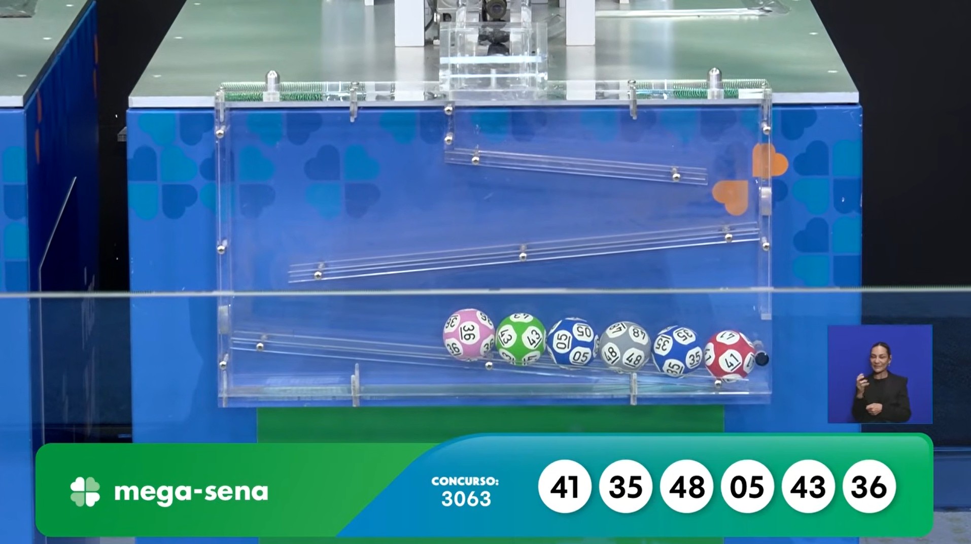 Mega-Sena, concurso 3.063: confira os números sorteados