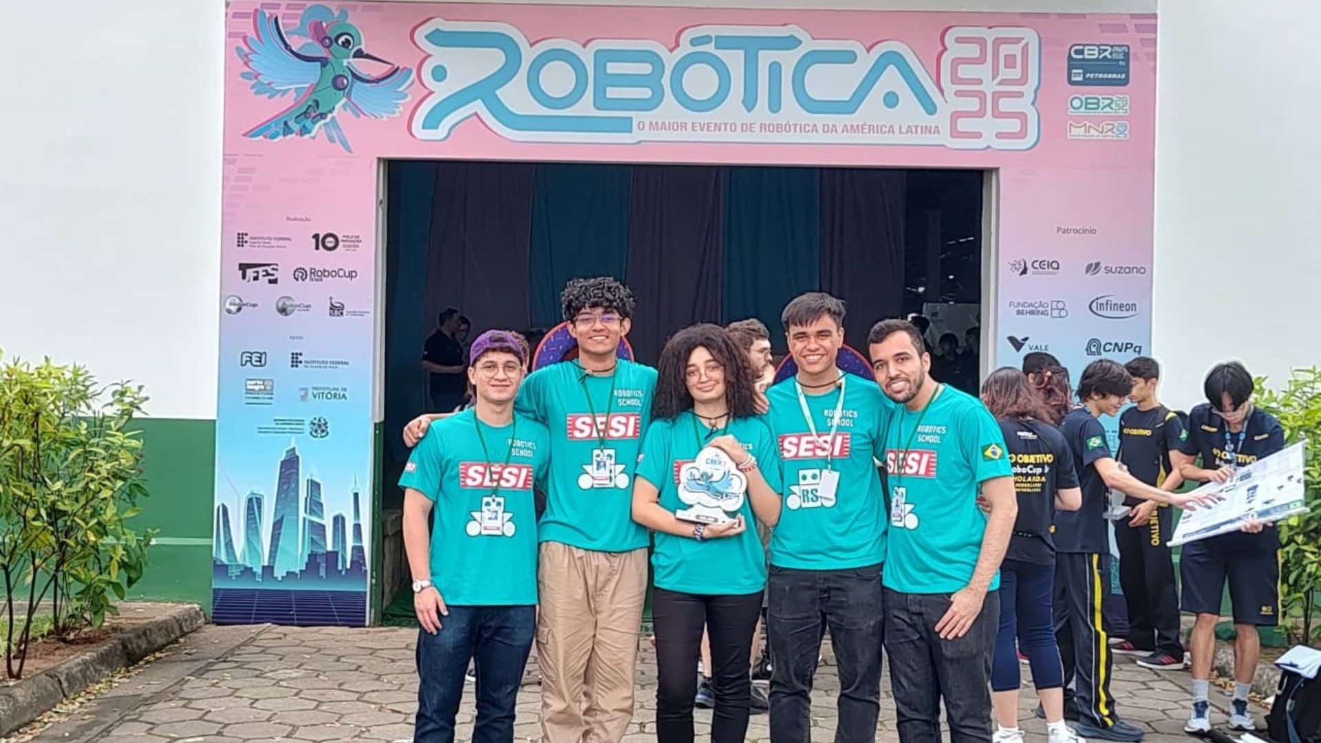 Equipe de robótica do Sesi ganha título inédito e representará o Brasil em mundial na Coreia do Sul: ‘Foi incrível’, diz aluno