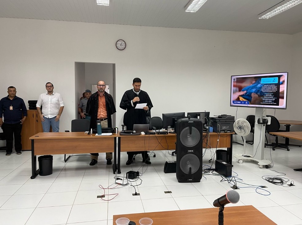 Justiça do MA condena homem a mais de 11 anos de prisão por matar amigo de ex-esposa com facão — Foto: Divulgação/Poder Judiciário