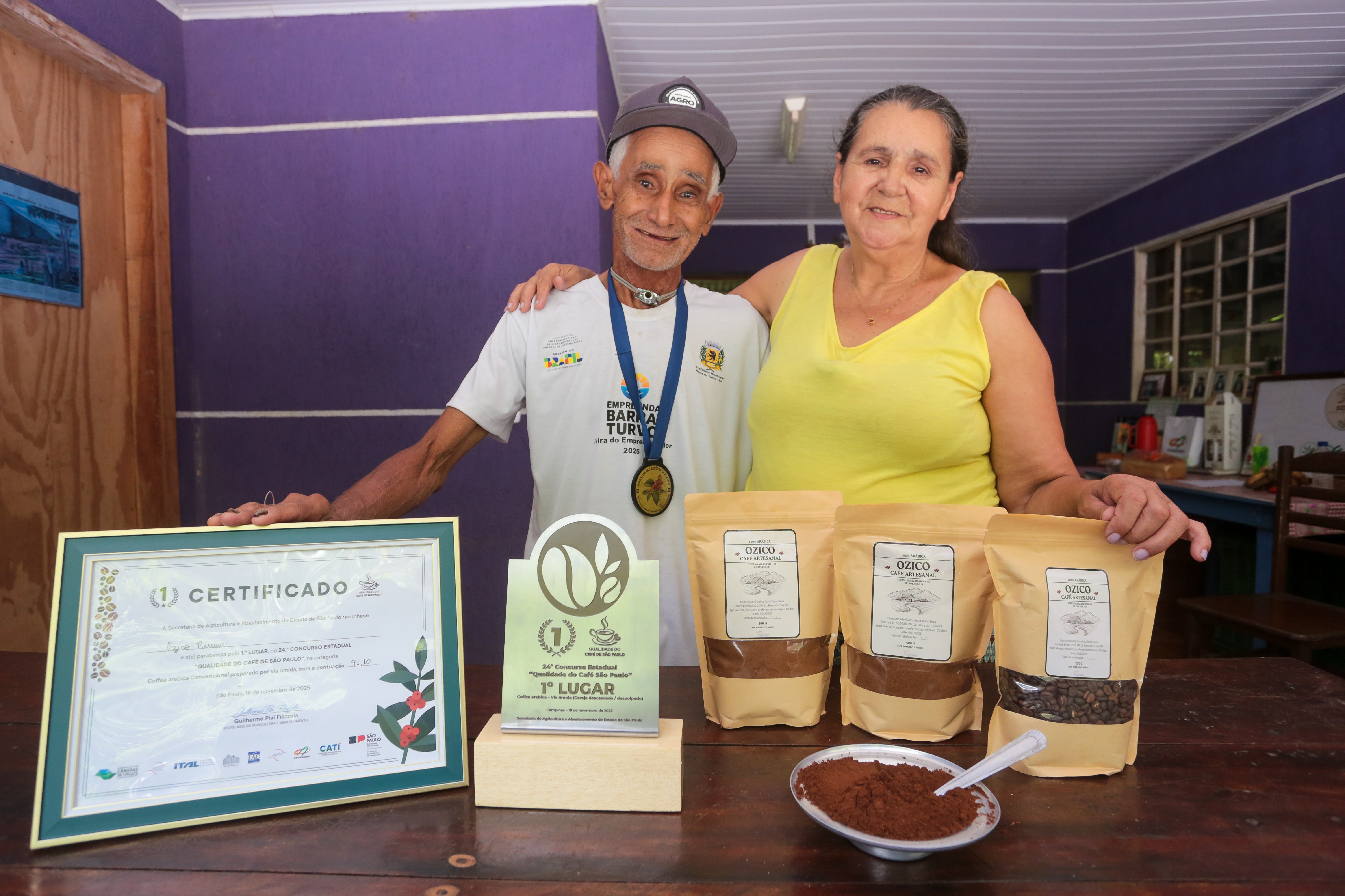Café de agricultores familiares de SP atinge nota 91,10 e estabelece novo recorde estadual