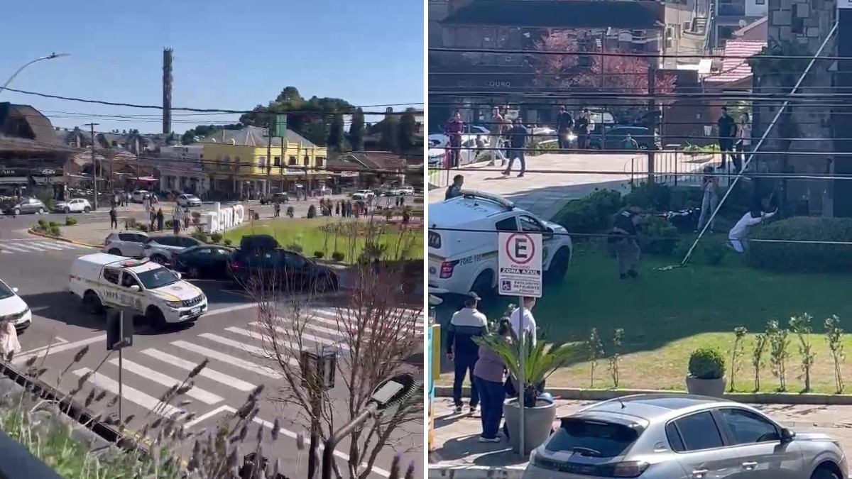 VÍDEO: Perseguição policial a motociclista assusta turistas na Serra do RS