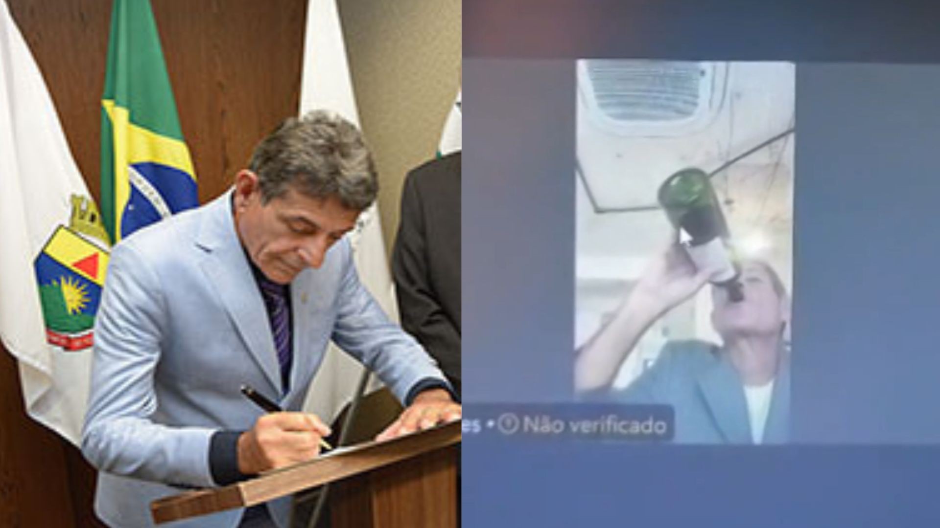 Juiz flagrado com vinho em sessão virtual mantém salário de R$ 83,5 mil mesmo afastado