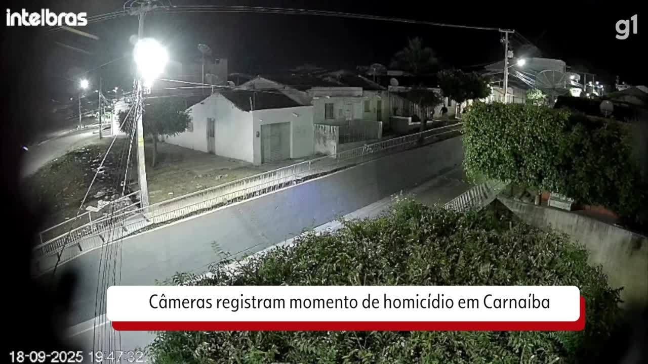 VÍDEO mostra homicídio em Carnaíba, no Sertão; vítima foi morta a tiros